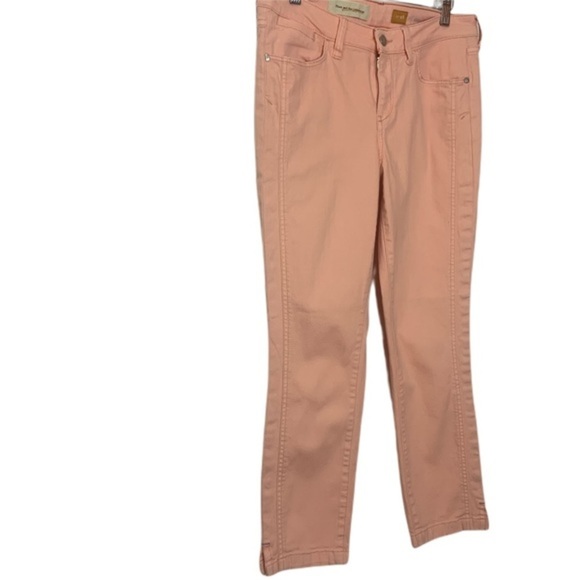 Pilcro & The Letterpress Pink Cropped Stet Jeans - Picture 4 of 15